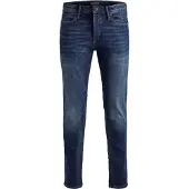 Jack & Jones Slim-fit-Jeans "JJITIM mit Waschung und praktischen Taschen" Abriebeffekte, modisch, slim fit, Denim