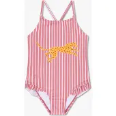 Swim Essentials Badeanzug, Rot, 110-116