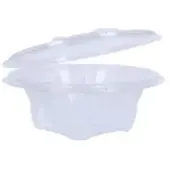 Verive Salatbox mit Deckel, rPET, 500 ml 80550348 , 1 Packung = 50 Stück