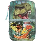 Dino World - Triple Pencil Case danger ( 0411757 )