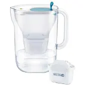 Brita Wasserfilterkanne Style Cool Blue, 2,4 l + Wasserfilter Maxtra PRO All-In-1