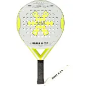 Osaka Vision Aero Control Padel Schläger, Grau/Limettengrün