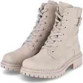 Rieker Winterstiefeletten Damen Textil & Synthetik Beige Größe: 37