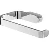 Lenz Toilettenpapierhalter »AURA«, Chrom, Montageart: Bohren - silberfarben