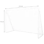 NILS NT8215 Fußballnetz 2150x1520x760 mm