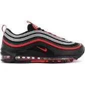 Nike Air Max 97 Herren Schuhe Schwarz-Rot 921826-014 , Größe: EU 41 US 8