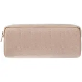 Markenlos Großes Federmäppchen, khaki, Polyester