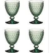 Villeroy & Boch Boston Coloured 4er Set Rotweinglas 200 ml grün Kristallglas