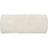 StyleBREAKER Stirnband "Strick Stirnband mit Rauten Muster", Damen, weiß (creme, weiß), 100% Polyacryl PAN., Modisch, Mützen Stirnband