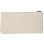 Markenlos Stifte- und Schreinetui, Beutel mit Kordelzug (beige, Canvas)