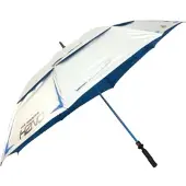 Sun Mountain Golfschirm UV-Protect H2NO Chrome Serie, blau/silber