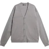 J.Lindeberg J. LINDEBERG Jacke Lucas Knitted Cardigan, grau