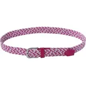 Alberto Gürtel Multicolor Braided, pink/weiss