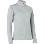 ABACUSSPIELE Abacus Layer Dunbar Fleece 1/2-Zip, hellgrau