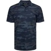 Travis Mathew Polo Beachside Stealth, blau