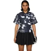 J.Lindeberg J. LINDEBERG Polo Amila Print, schwarz/weiss