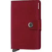 Secrid Miniwallet Portemonnaie red leather