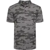 Travis Mathew Polo Beachside Stealth, grau