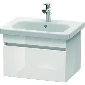 Duravit Waschtischunterbau DURASTYLE 448x580x398mm betongrau matt/weiß matt betongrau matt/weiß matt