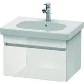 Duravit Waschtischunterbau DURASTYLE 453x600x398mm betongrau matt/basalt matt