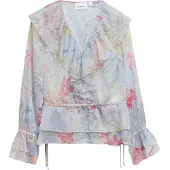 Comma Blouses Blue Größe: 36 | Longsleeves Outlet | Damen | Blau