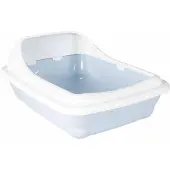 Duvo+ + Katzentoilette Birba mit Rand azzurro, Größe: L
