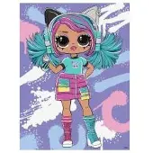 Ideyka Malen nach Zahlen - Tweens LOL Skate Dance Emma