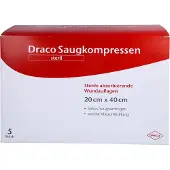 Dr. Ausbüttel & Co. GmbH Saugkompressen Steril 20x40 cm Draco 5 St