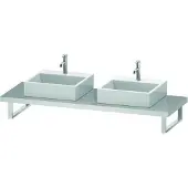 Duravit Konsole L-CUBE 45mm St. 2 Ausschn. 550 weiß hochglanz weiß hochglanz