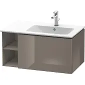 Duravit Waschtischunterbau L-CUBE 400x820x481mm Be re fla grey hochglanz