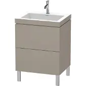 Duravit Waschtischunterbau L-CUBE WT Vero Air 698x600x480mm 1 HL bas ma