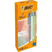 BIC Vierfarbenkugelschreiber 4 Colours Velours