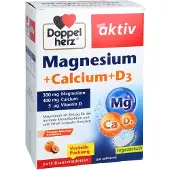 Queisser Pharma GmbH & Co. KG Doppelherz Magnesium+calcium+d3 Brausetabletten 6X15 St