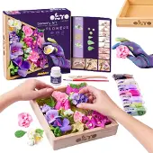 Okto Creative Art Kit Gestalten Sie Ihre Eigenen Blumen 3D Blumenbeet Diy Ciestolina 10013