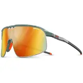 Julbo DENSITY J561 Unisex-Sonnenbrille Vollrand Monoscheibe Kunststoff-Gestell, grün