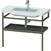Duravit Handtuchhalter DURASTYLE 440x940mm m Abl. grap matt/nussbaum mass