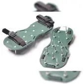 Gravidus Rasenbelüfter Sandalen Schuhe Vertikutierer Nagelschuhe