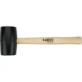 Neo Tools Gummihammer mit Holzgriff 680g 337mm (25-063)
