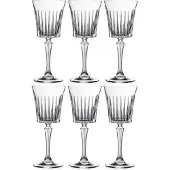 RCR Timeless 6er-Pack Weingläser, Klasse 21, 7x7x9 cm, 6 Einheiten