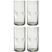 Leonardo Longdrinkglas Vesuvio Grau 300ml (Set von 4 Stück)