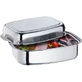 Küchenprofi Multibräter 6,0 l mit Metalldeckel, 36 x 24 x 9,6 cm