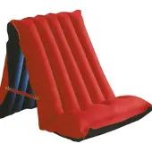 Happy People 78032 Sitz- Liegematratze 175 x 54 cm Wasser-Luftmatratze rot blau