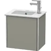 Duravit Waschtischunterbau XSQUARE 400x410x289mm Türansch li Steingr sdm