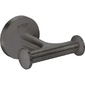 Axor Handtuchhaken Universal Circular doppelt brushed black chrome