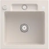 Villeroy & Boch Keramikspüle 334502KR, Siluet 50 S Einbauspüle - inkl.