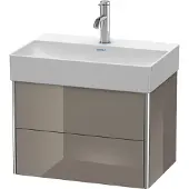Duravit WT-Unterbau XSQUARE COMPACT 397x584x390mm flannel grey hochglanz