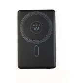 Ewent EW1160, 5000 mAh, Lithium Polymer (LiPo), Kabelloses Aufladen, 22,5 W, Schwarz