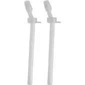 CamelBak Thrive Bite Valve And Straw 2PK, Clear, klar