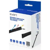 Ewent EW1562, Kabelmuffe, Universal, Schwarz