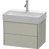 Duravit WT-Unterbau XSQUARE COMPACT 397x584x390mm taupe seidenmatt